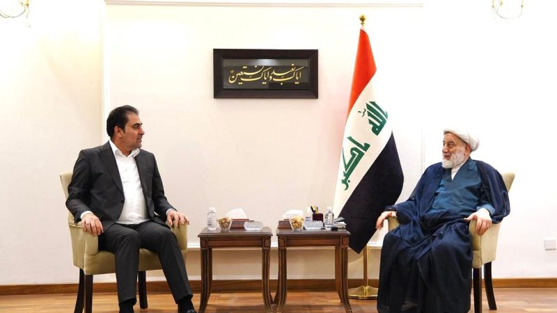 المندلاوي يبحث مع همام حمودي ضرورة تكثيف الحوارات السياسية للإسراع في انجاز الاستحقاقات الدستورية