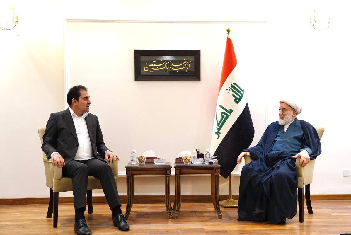 المندلاوي يبحث مع همام حمودي ضرورة تكثيف الحوارات السياسية للإسراع في انجاز الاستحقاقات الدستورية