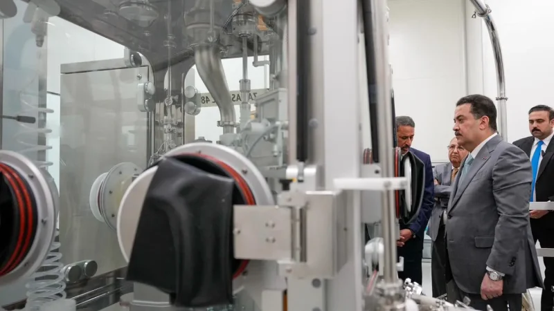 السوداني : سنبدأ بتصدير ” الأدوية ” الى الخارج و مصانعها ستستوعب خريجي كليات الصيدلة