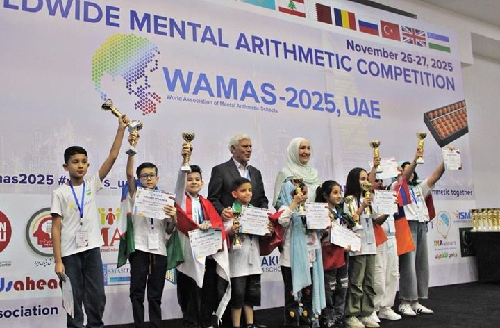 العراق ينتزع لقب البطل العالمي في أكبر بطولة للحساب الذهني بدبي 2025