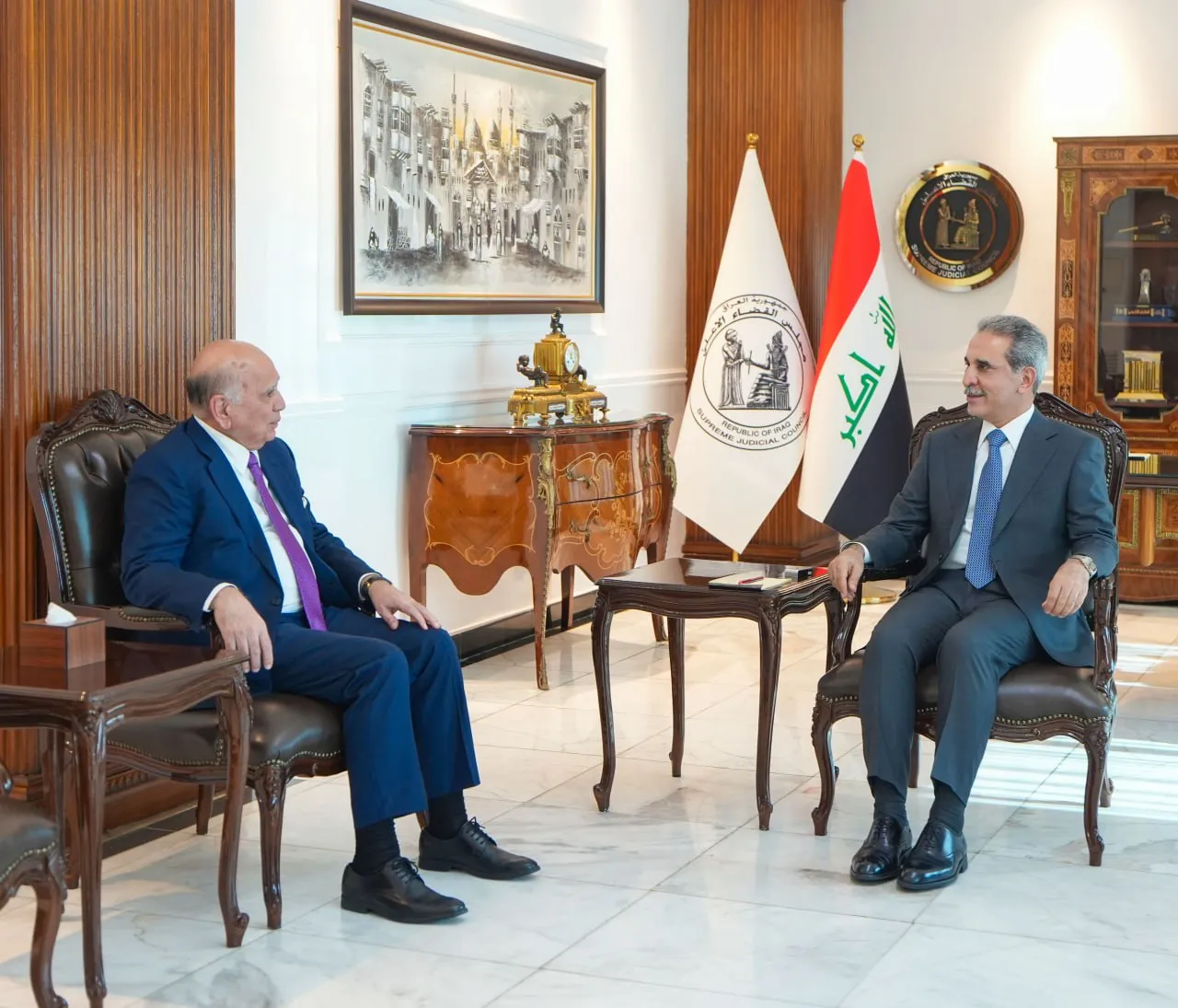 القاضي زيدان يدعو للإسراع في تشكيل السلطتين التشريعية والتنفيذية