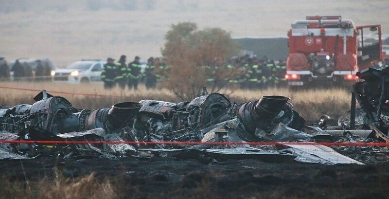 تركيا تكشف أسباب حادث تحطم الطائرة العسكرية في جورجيا