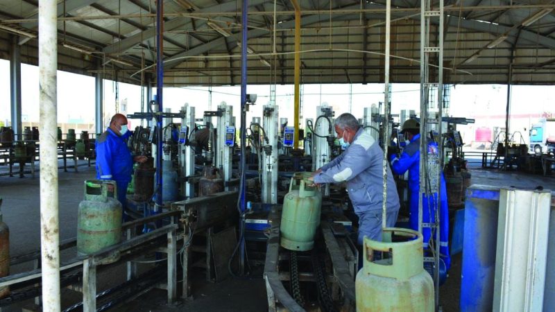 انشاء ” خزانات كروية ” للغاز السائل في بغداد وثمان محافظات اخرى