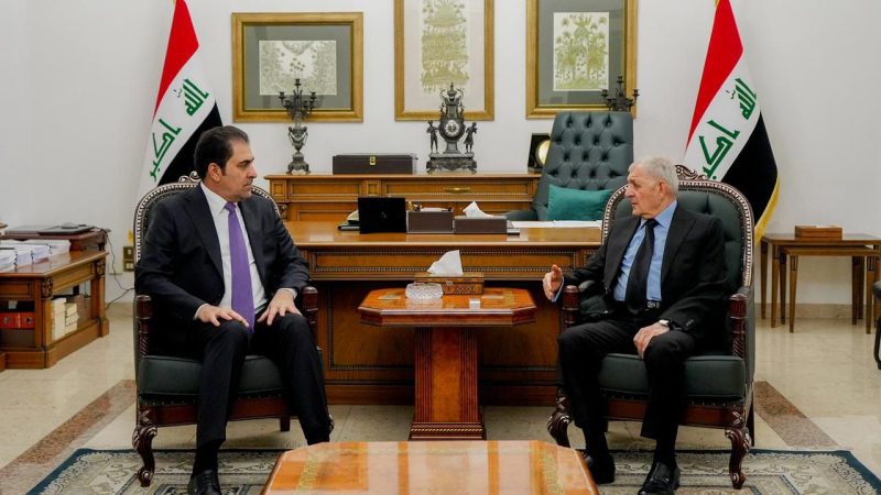 المندلاوي ورشيد يؤكدان ضرورة الاسراع بتشكيل حكومة تلبي تطلعات المواطنين وتحفظ الاستقرار السياسي