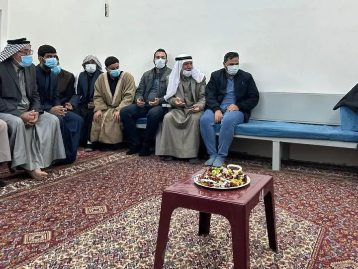 السيد السيستاني يستقبل الزائرين بعد تماثله للشفاء