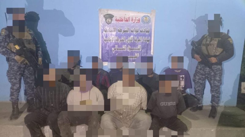 عمليات بغداد تلاحق المخالفين وتضبط 9 متهمين بالحرق العشوائي للنفايات