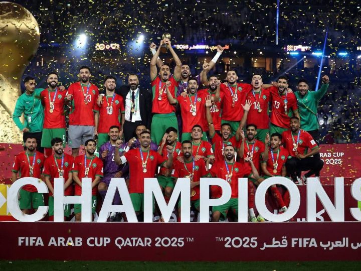 منتخب المغرب يتوج بكأس العرب ويحصد أعلى مكافأة مالية في تاريخ البطولة