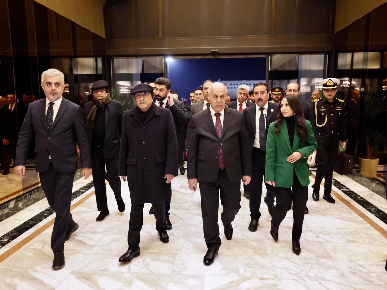 الرئيس الباكستاني يصل إلى بغداد في زيارة رسمية