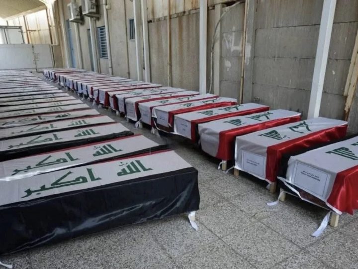 دائرة الطب العدلي تسلم رفات 70 شهيداً من ضحايا مجزرة بادوش