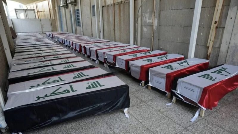 دائرة الطب العدلي تسلم رفات 70 شهيداً من ضحايا مجزرة بادوش