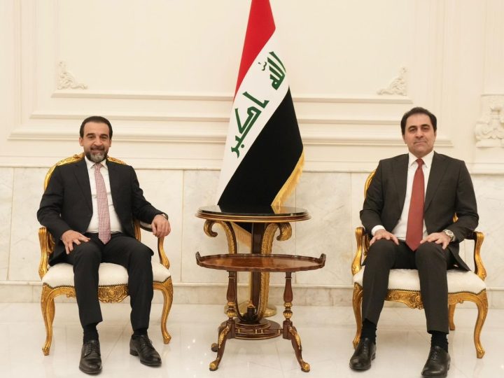 المندلاوي والحلبوسي يبحثان آليات إنجاح الجلسة النيابية الأولى