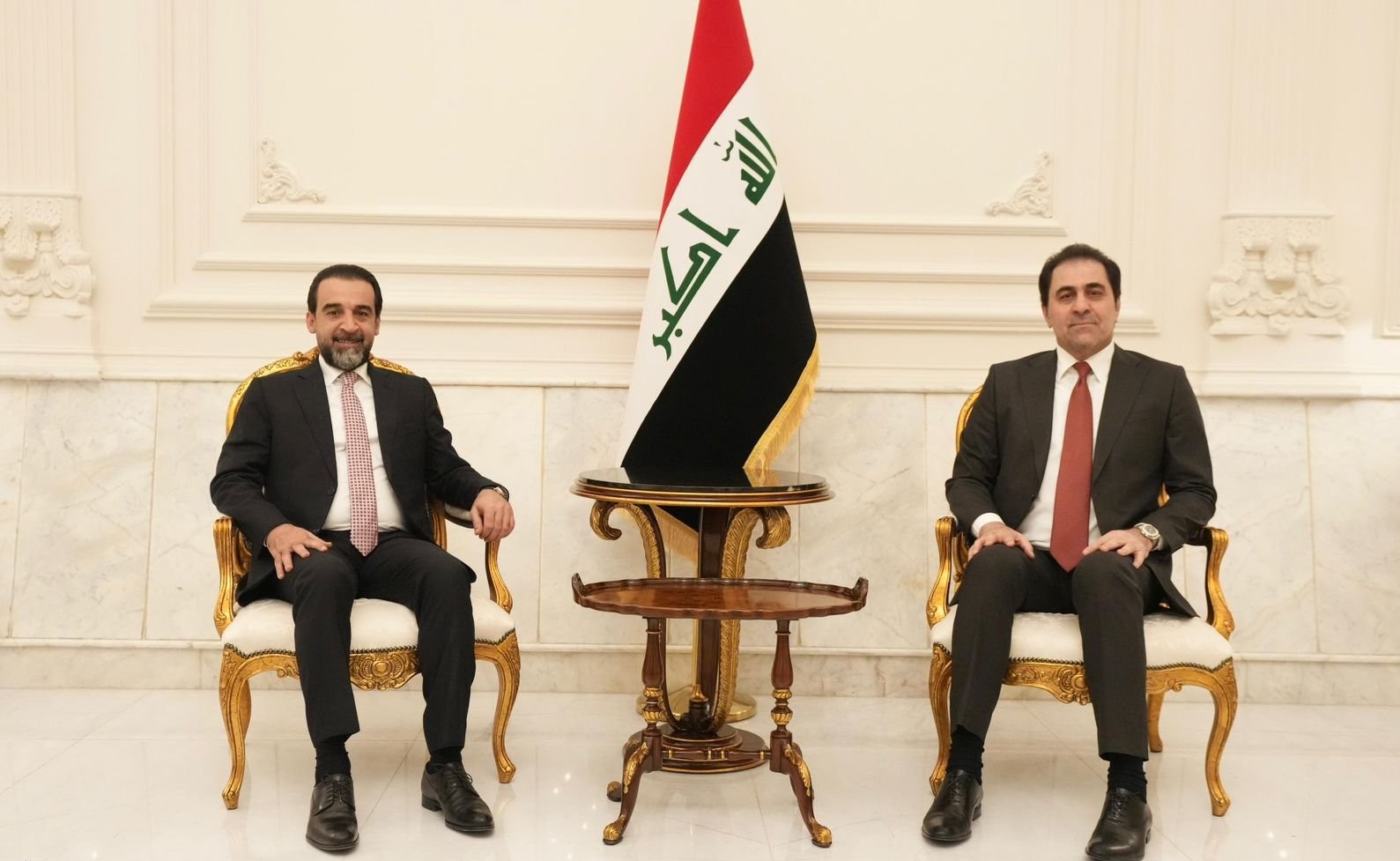 المندلاوي والحلبوسي يبحثان آليات إنجاح الجلسة النيابية الأولى