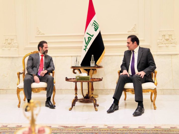 المندلاوي وقوباد طالباني يبحثان مسار الحوارات الجارية لتشكيل الحكومة المقبلة