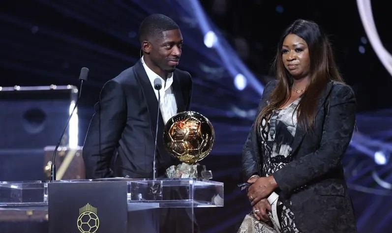 ديمبلي يفوز بجائزة “ذا بيست” لأفضل لاعب في العالم