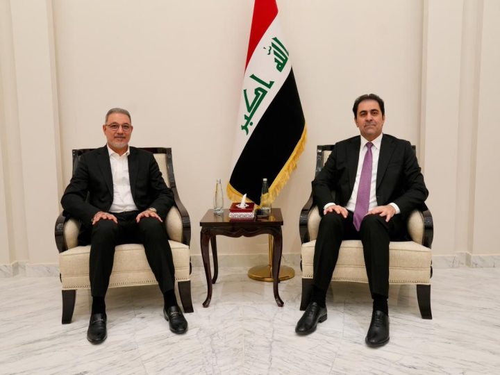 المندلاوي يبحث مع رئيس هيئة المساءلة والعدالة المستجدات المحلية والاستحقاقات الوطنية المقبلة