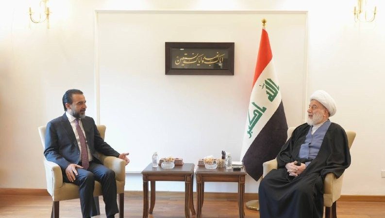 الشيخ حمودي والحلبوسي يؤكدان أهمية الالتزام بتوقيتات الاستحقاقات الدستورية