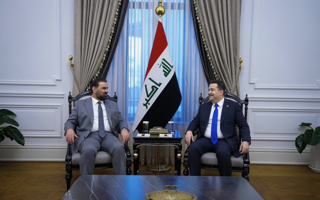 رئيس الوزراء يؤكد للحلبوسي أهمية أن يضطلع مجلس النواب الجديد بمهامه التشريعية