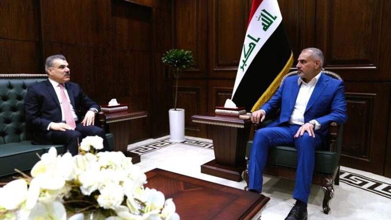 فيحان وعيسى يبحثان سبل مواجهة التحديات التي تواجه العراق