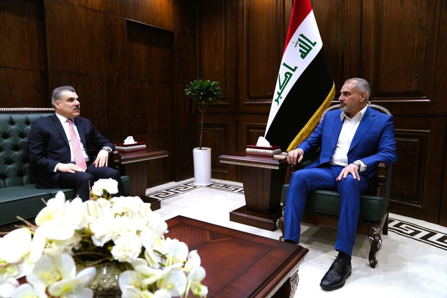 فيحان وعيسى يبحثان سبل مواجهة التحديات التي تواجه العراق