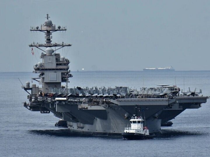 الجيش الأمريكي يحدد سبب وجود حاملة الطائرات “أبراهام لينكولن” في الشرق الأوسط