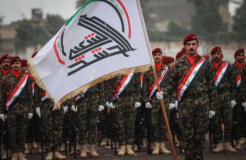 الحشد الشعبي يعزز انتشاره على الحدود العراقية مع سوريا