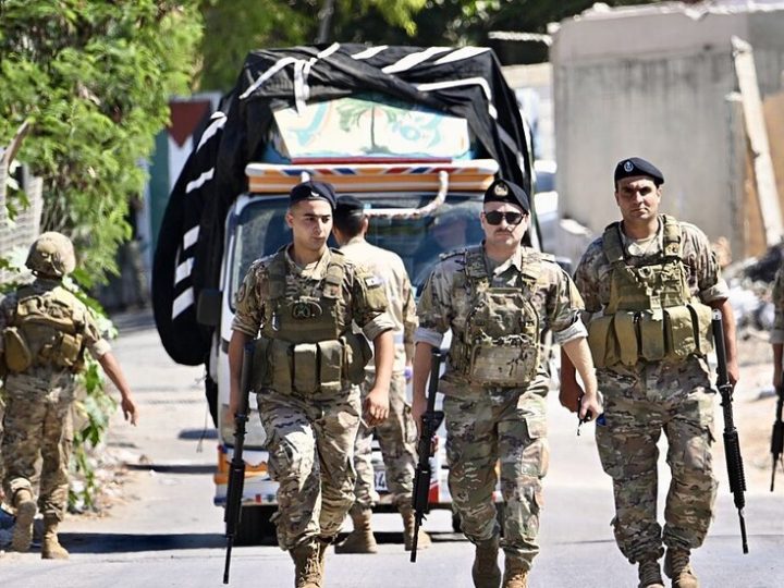 الجيش اللبناني يعلن تحقيق “أهداف المرحلة الأولى” من خطة حصر السلاح بيد الدولة