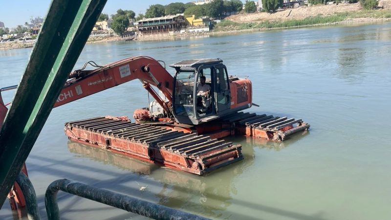 الموارد تعلن انجاز خطة كري وإزالة القصب في بغداد بالكامل