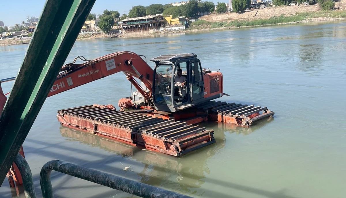 الموارد تعلن انجاز خطة كري وإزالة القصب في بغداد بالكامل