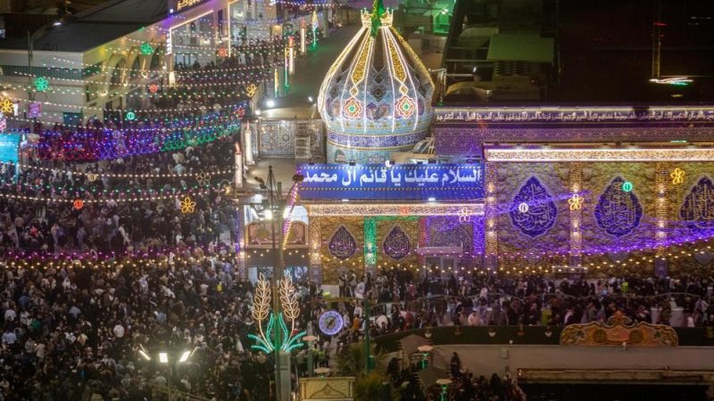 كربلاء: أكثر من ستة ملايين زائر شاركوا في زيارة النصف من شعبان