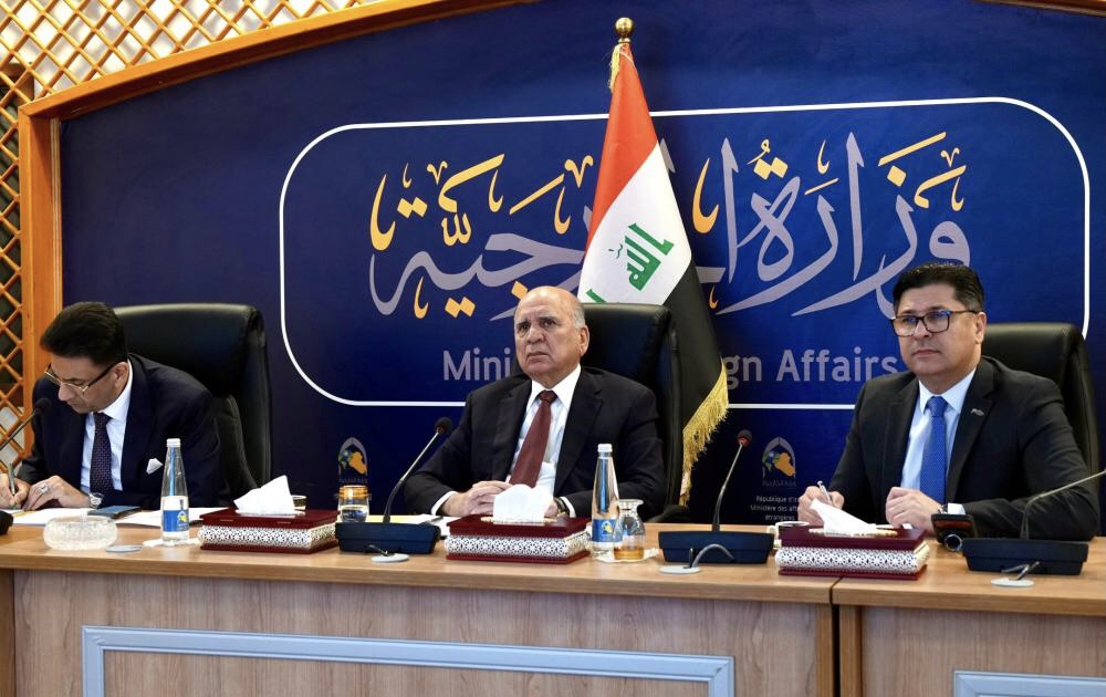 وزير الخارجية: العراق لن يكون ساحة لتصفية الحسابات الإقليمية أو طرفاً في أي صراع