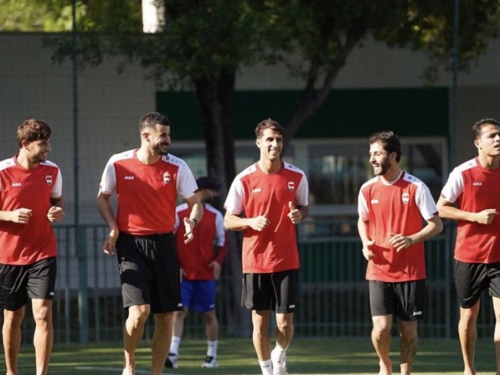 تصاعد وتيرة تحضيرات المنتخب الوطني لمواجهة بوليفا صباح الأربعاء