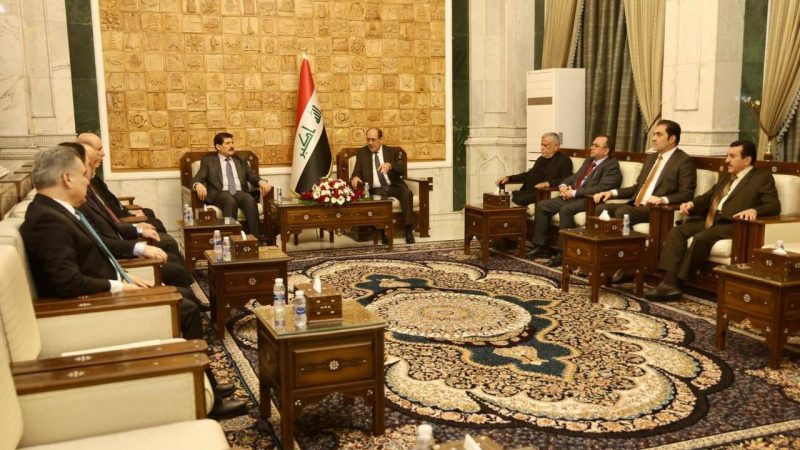 المالكي يبحث مع الوفد الديمقراطي الكردستاني الاستحقاقات الدستورية وانتخاب رئيس الجمهورية