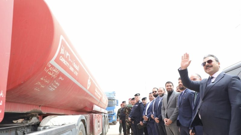 رئيس هيئة المنافذ الحدودية يعلن افتتاح منفذ الوليد الحدودي مع سوريا