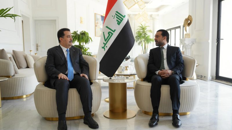 السوداني والحلبوسي: انتخاب رئيس الجمهورية خطوة مفصلية للمضي بتشكيل حكومة تلبي تطلعات المواطنين