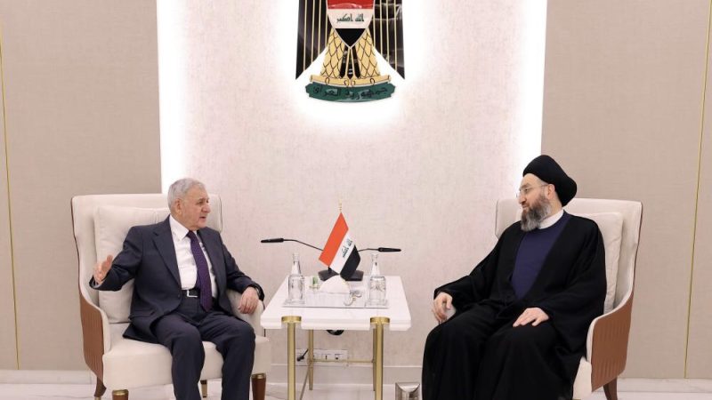 السيد الحكيم: الأوضاع المحيطة بالعراق مدعاةٌ لإنهاء الانسداد السياسي وإكمال الاستحقاقات