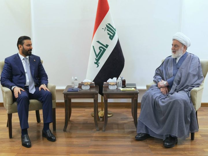 الزيدي والشيخ حمودي يبحثان السبل الكفيلة بالإسراع في تشكيل الحكومة