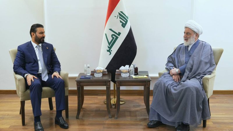 الزيدي والشيخ حمودي يبحثان السبل الكفيلة بالإسراع في تشكيل الحكومة