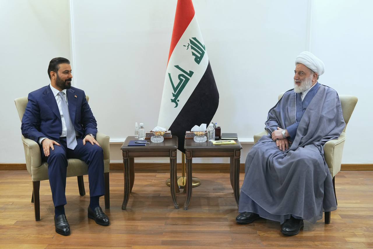 الزيدي والشيخ حمودي يبحثان السبل الكفيلة بالإسراع في تشكيل الحكومة