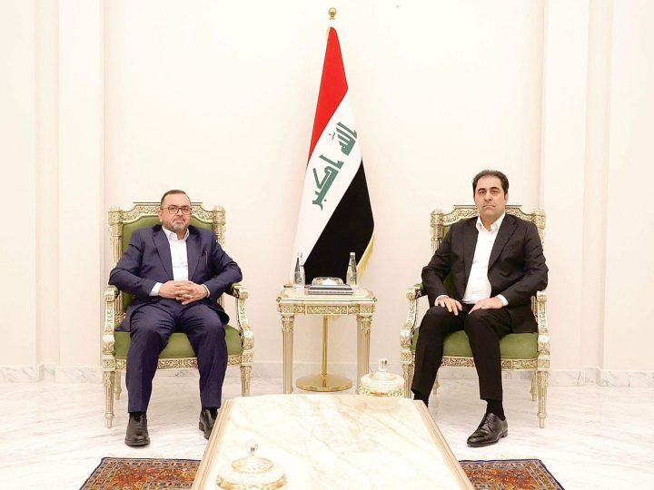 المندلاوي والموسوي يؤكدان على تعزيز التعاون لدعم الحكومة الجديدة في مسارها لبناء مؤسسات الدولة