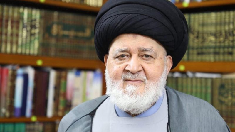 وفاة السيد حسين محمد هادي الصدر عن عمر ناهز ال 81 عاما