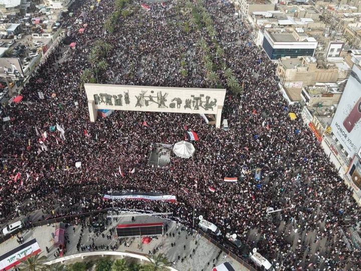 بـ12 محافظة.. انطلاق تظاهرات رفض العدوان الصهيوني الاميركي التي دعا اليها السيد الصدر