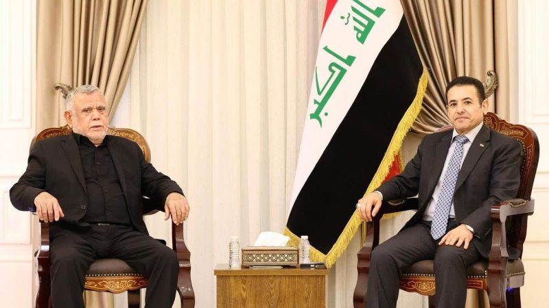 الاعرجي والعامري يؤكدان ضرورة تجنيب العراق وشعبه ارتدادات الاحداث والازمات الراهنة