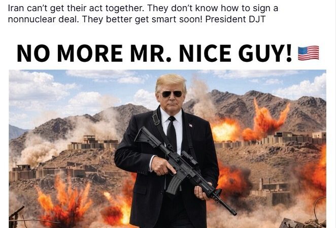 الرئيس الأمريكي يطلق على “هرمز” اسم “مضيق ترامب”