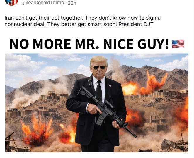 الرئيس الأمريكي يطلق على “هرمز” اسم “مضيق ترامب”