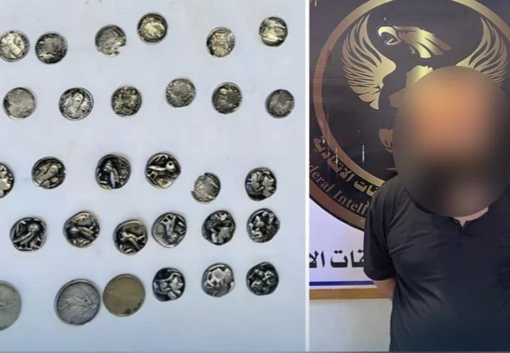بابل.. القبض على شخصين بحوزتهما 73 قطعة أثرية