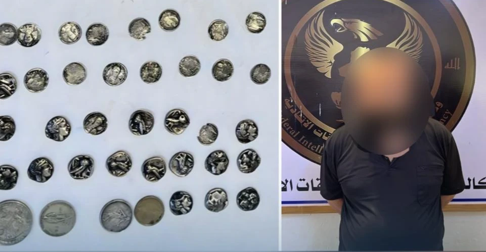 بابل.. القبض على شخصين بحوزتهما 73 قطعة أثرية