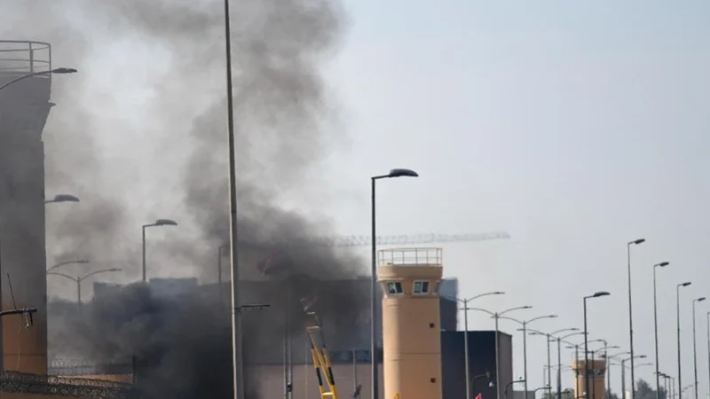تفجير مسيطر عليه لمخلفات حربية قرب مطار بغداد الدولي