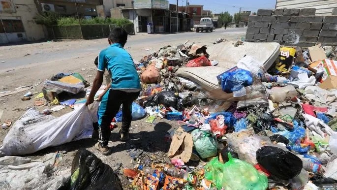 وزارة البيئة: العراقي ينتج كيلوغراماً من النفايات يومياً