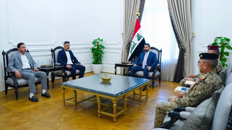 الزيدي ووفد ممثل عن السيد الصدر يضعان آلية لانضمام سرايا السلام إلى القوات الأمنية العراقية