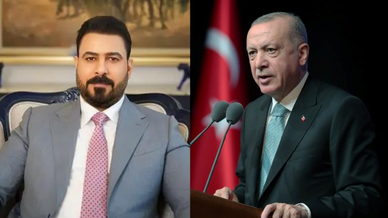 أردوغان يؤكد للزيدي دعم بلاده للاستقرار في العراق ويقدم له دعوة لزيارة تركيا